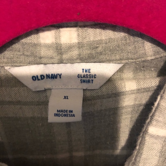 Old Navy long sleeve button down - Picture 2 of 2